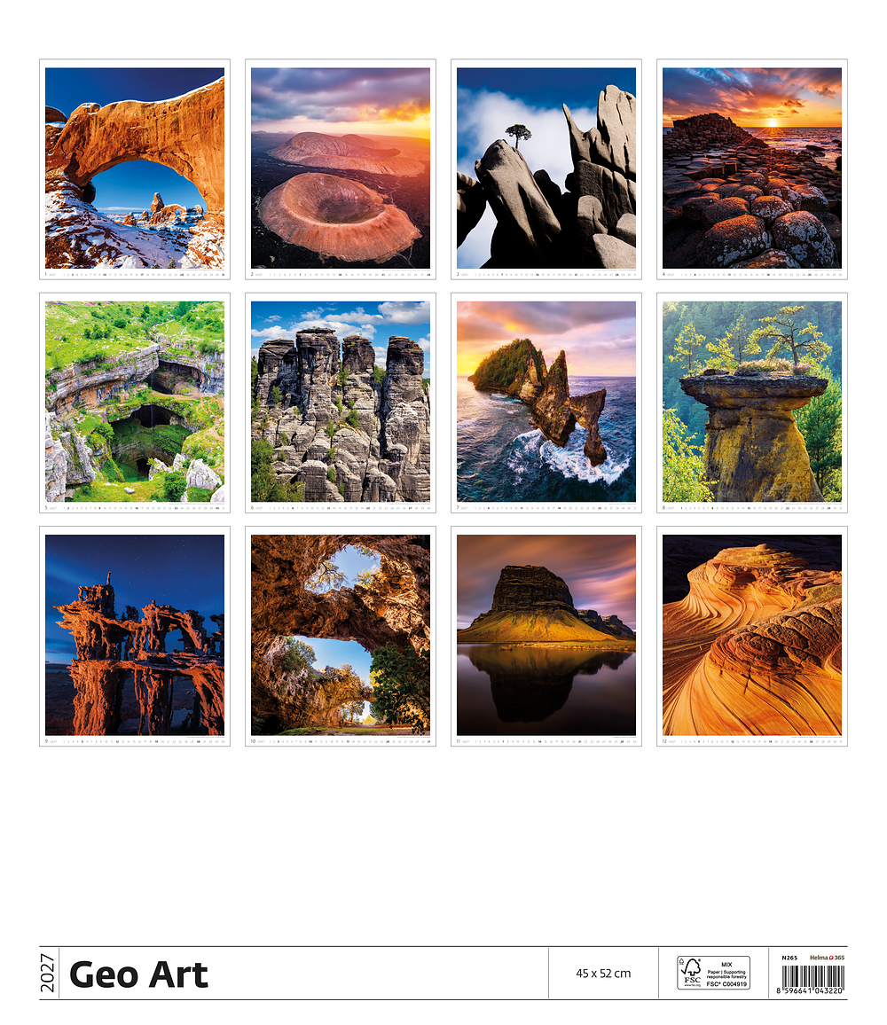 Kalendář Geo Art