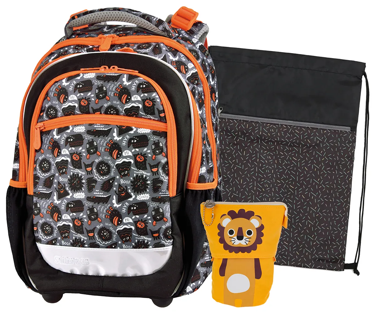 Školní set třídílný Junior Cartoons