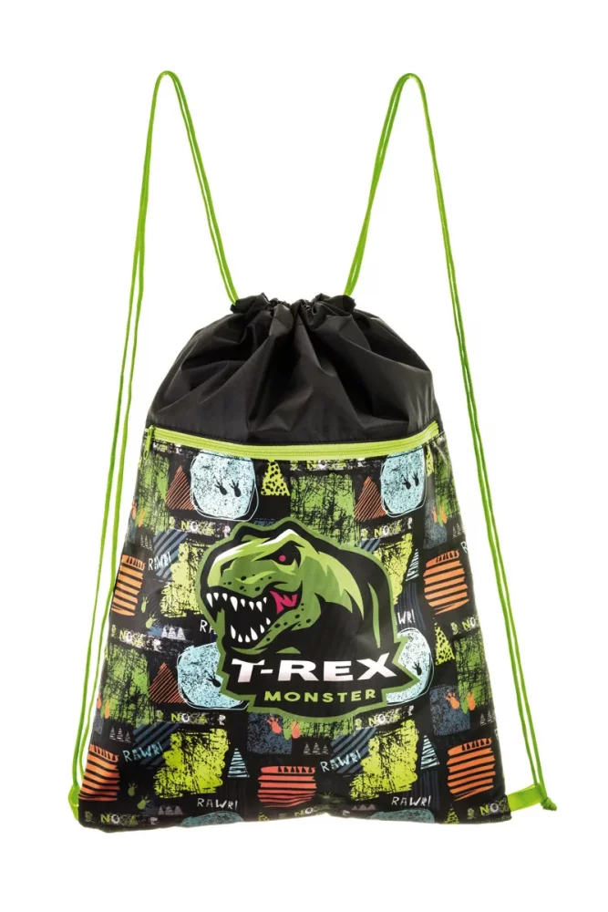 Sáček na cvičky T-rex