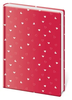 Linkovaný zápisník Vario L - Hearts