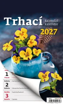 Týdenní trhací kalendář A5