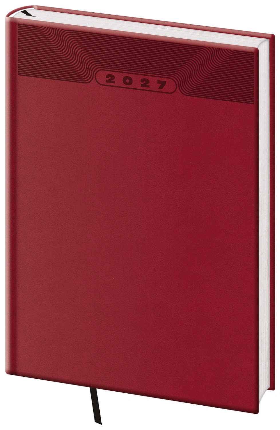 Denní diář A4 Print Classic angl. červený