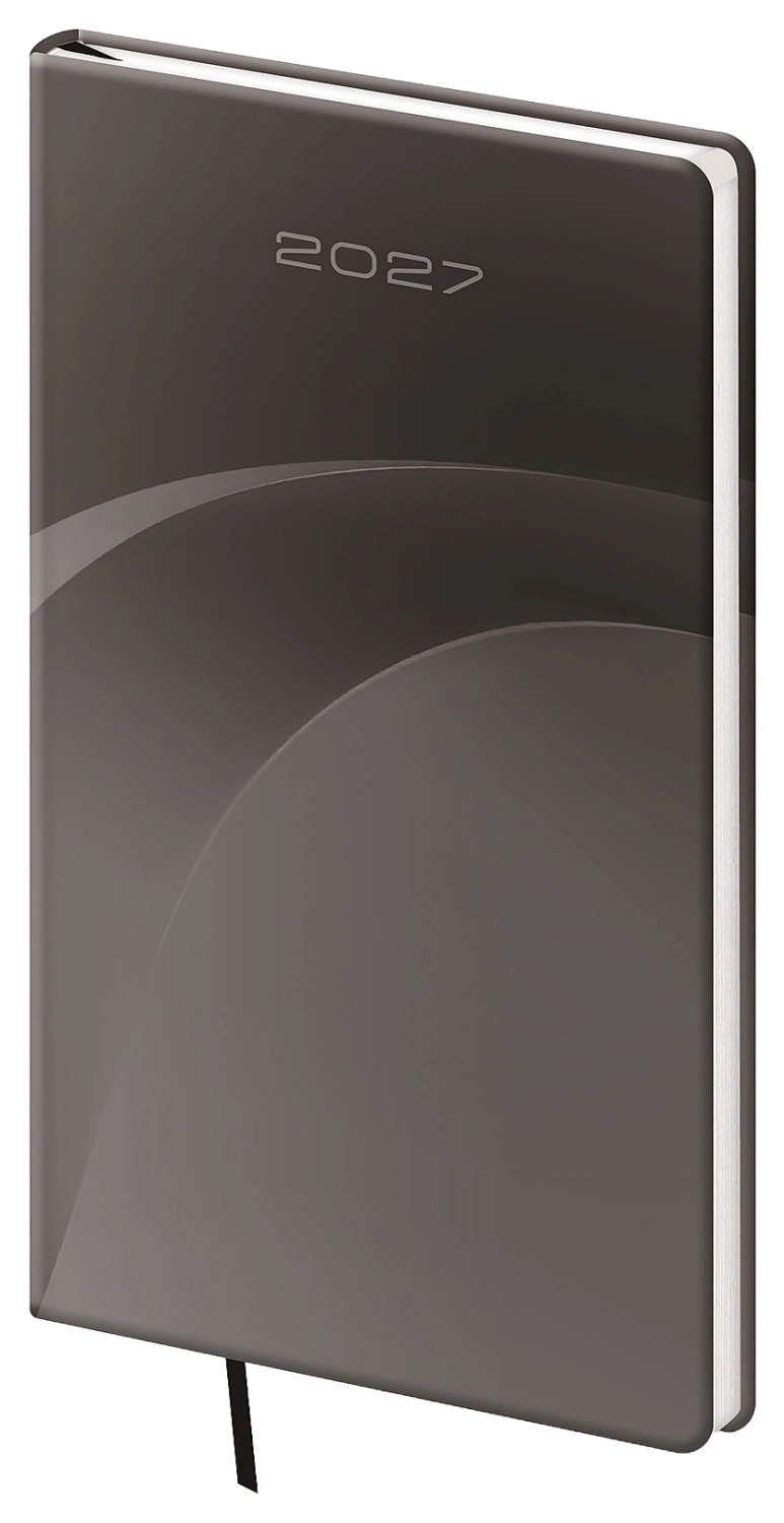 Vreckový diár A6 Vario Grey wave