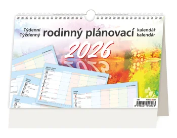 Kalendár Týždenný rodinný plánovací kalendár