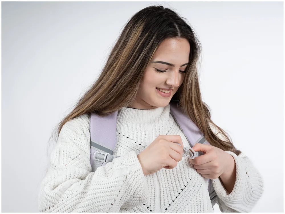 Studentský batoh Baggo Brisk Bubag Violet dívčí
