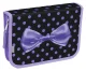 Školní penál jednopatrový Cute bow