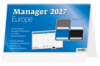 Plánovací kalendář Manager Europe