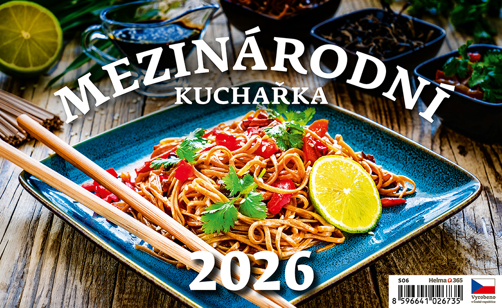 Kalendář Mezinárodní kuchařka