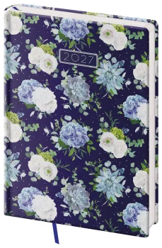 Denní diář A5 Vario Lyra Floral
