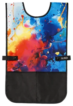 Zástěrka na výtvarnou výchovu pončo Paint