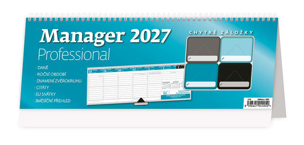 Plánovací kalendář Manager Professional