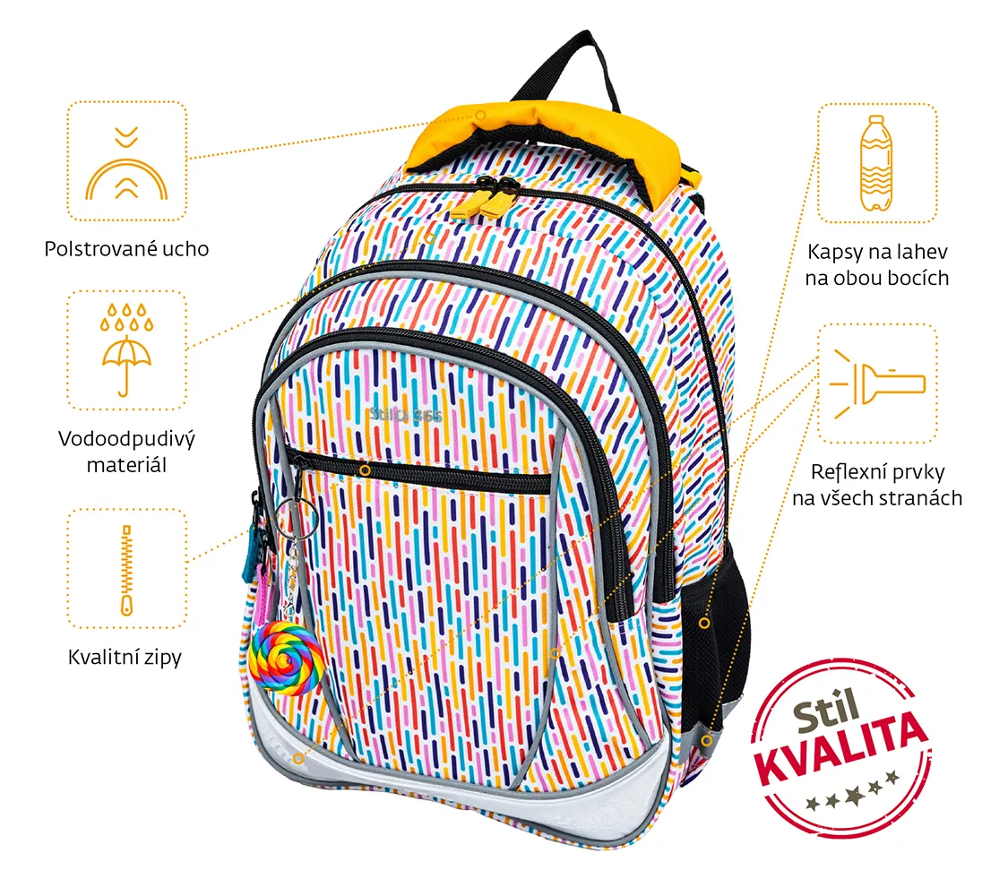 Školní batoh Prime Candy