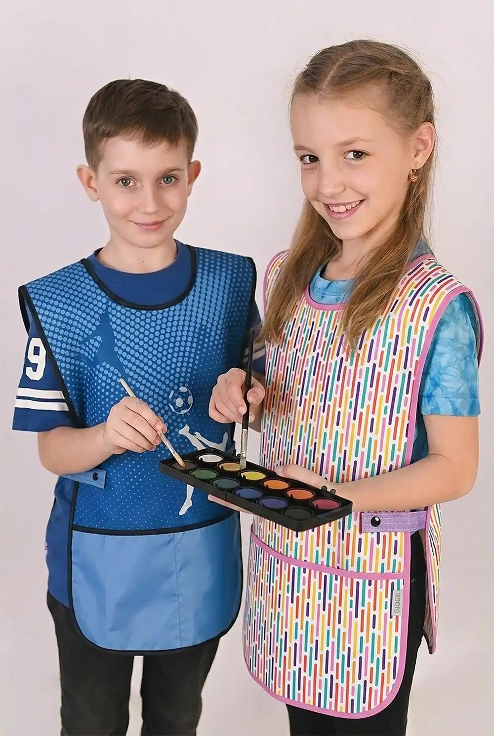 Zástěrka na výtvarnou výchovu pončo Candy