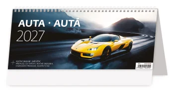 Plánovací kalendář Auta
