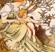 Kalendář Alfons Mucha - vázanka Kalendář Alfons Mucha - vázanka