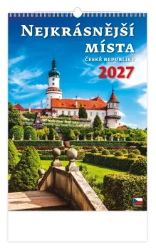 Kalendář Nejkrásnější místa České republiky