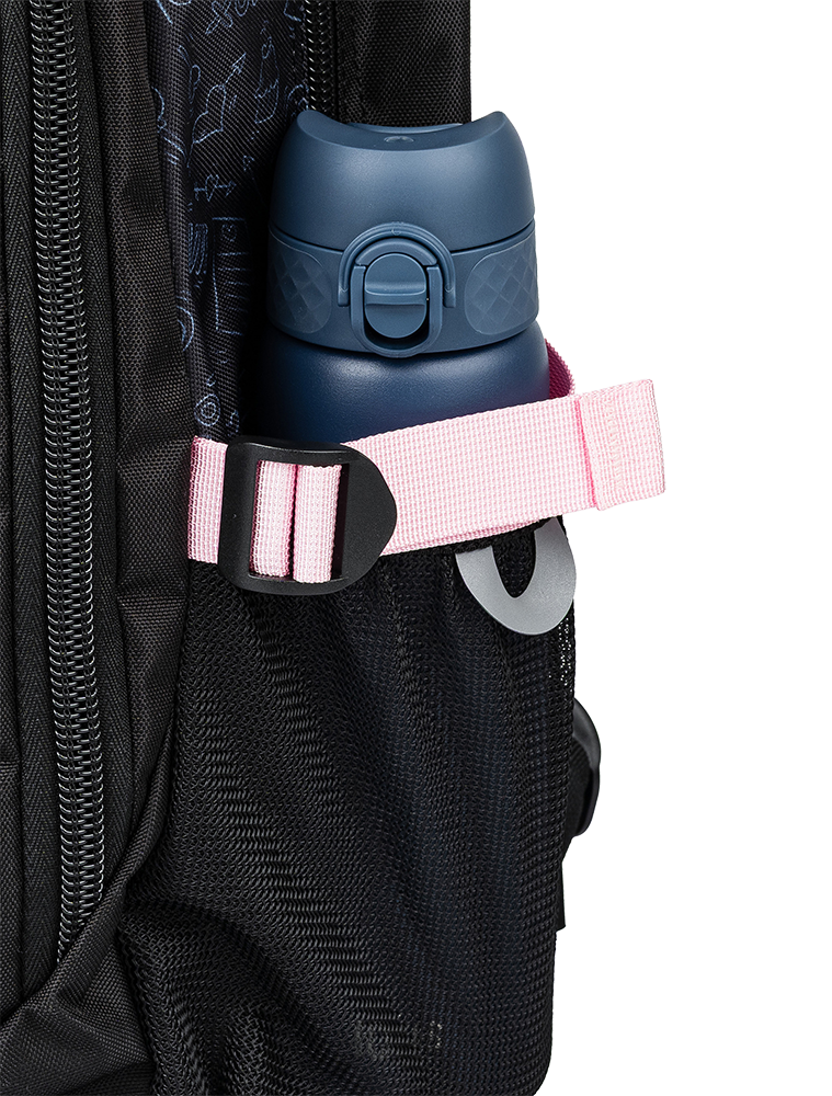 Batoh pro studenty Baggo Groovy Pinky Teenky