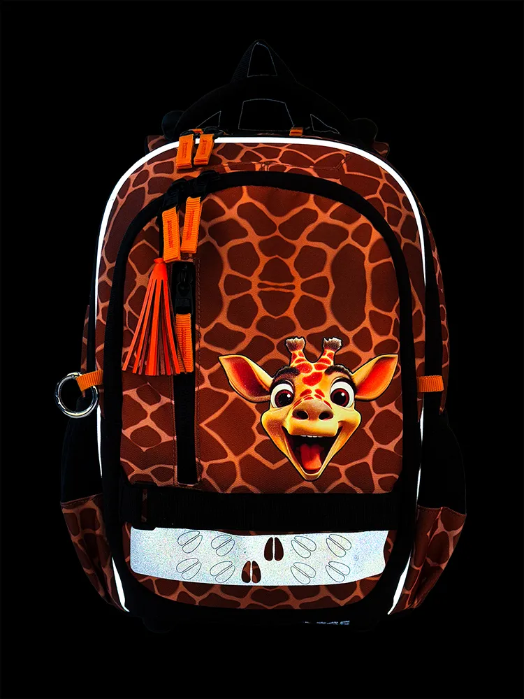 Štvordielny školsky set Junior Giraffe