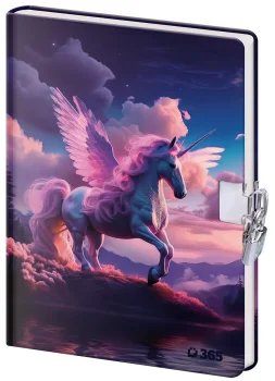 Pamätník 13x18 cm so zámkom -  Unicorn
