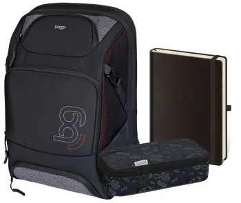 Studentský set Baggo Jet Redline třídílný