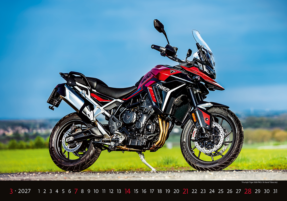 Kalendář Motorbikes