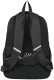 Černý batoh Baggo Brisk Bubag Black-VZOR-LIDA Černý batoh Baggo Brisk Bubag Black-VZOR-LIDA