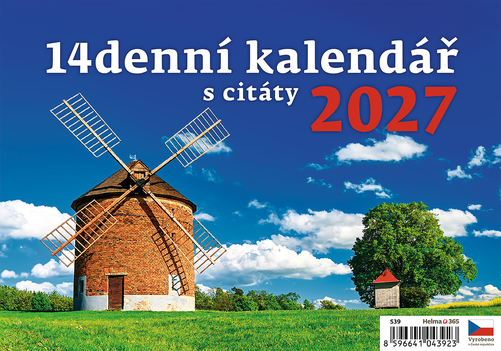 14denní kalendář s citáty