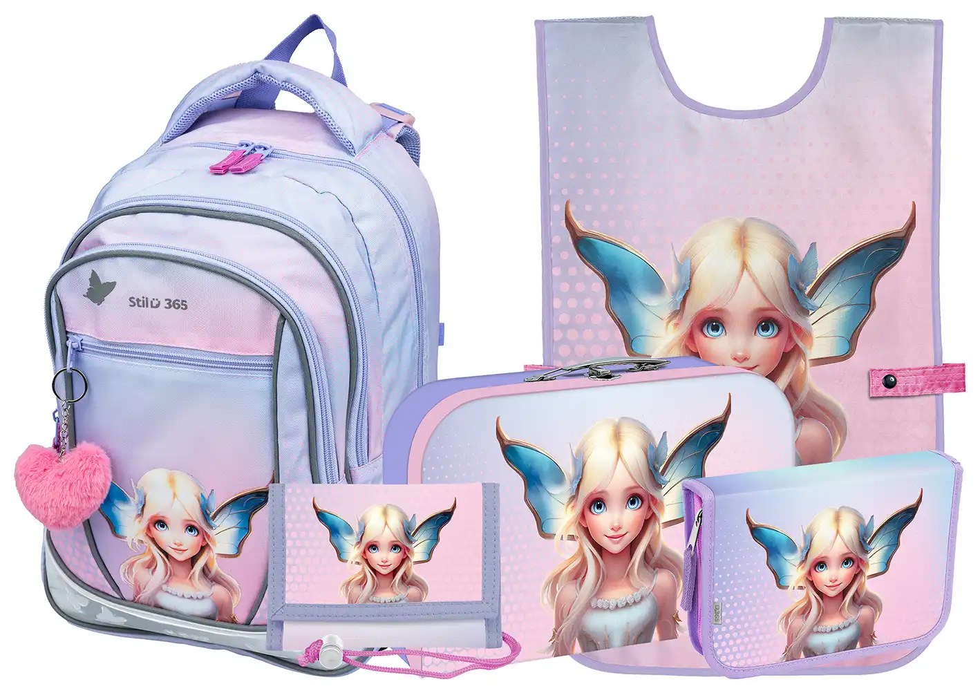 Školní set pětidílný Prime Pixie