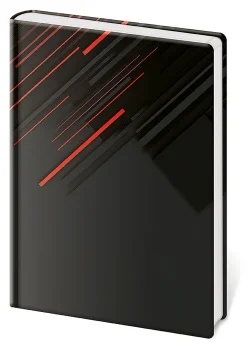 Linkovaný zápisník Vario L - Red Lines