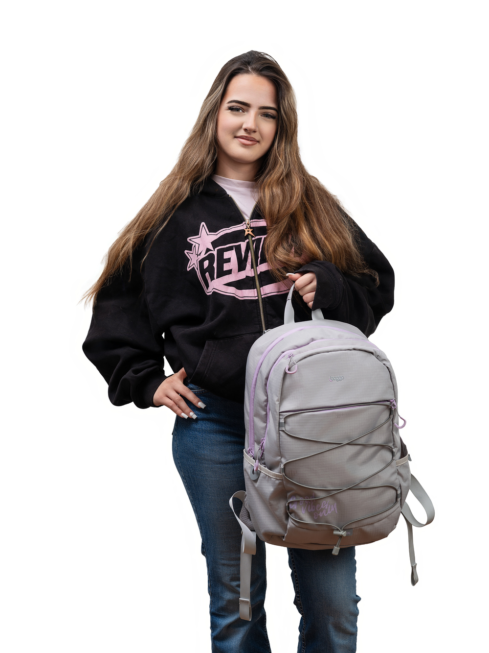 Studentský set Baggo Tweeny Pinklet  třídílný