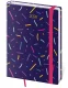 Týdenní diář A5 Vario Sprinkles s gumičkou