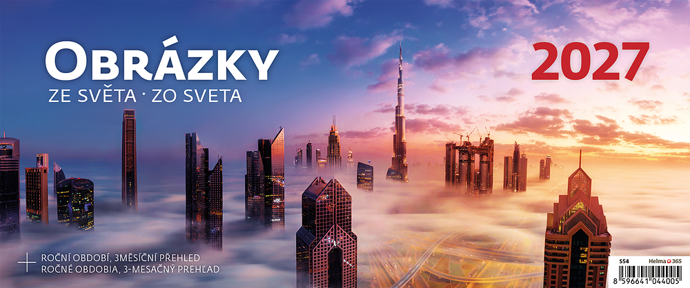 Plánovací kalendář Obrázky ze světa