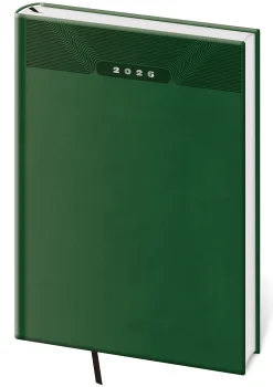 Týždenný diár A5 Print Classic zelený
