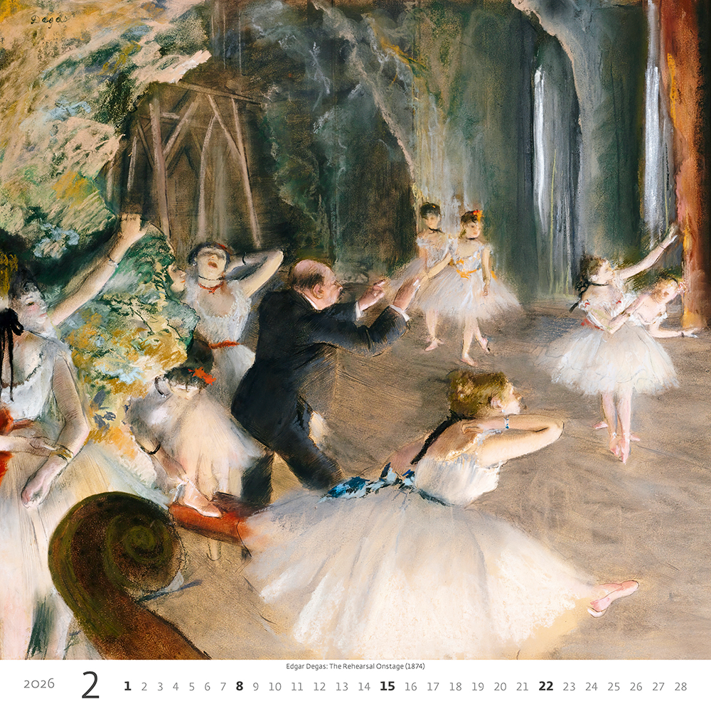 Kalendář Impressionism