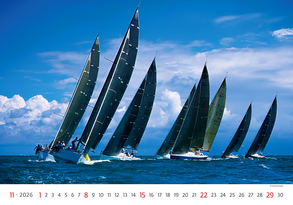 Kalendář Sailing