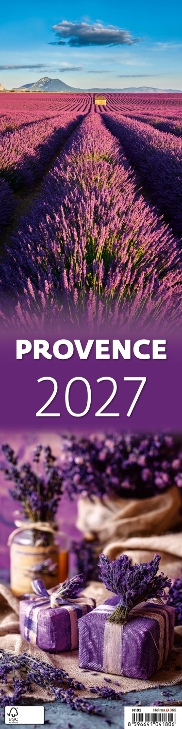 Kalendář Provence - vázanka