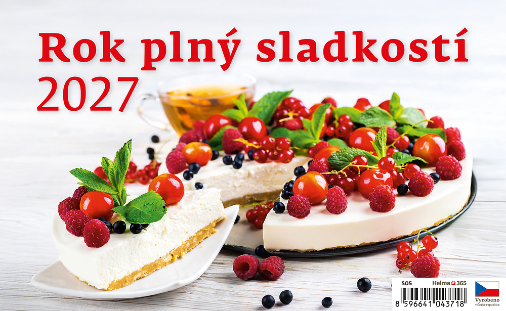 Kalendář Rok plný sladkostí