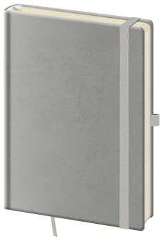 Linkovaný zápisník Print Pop L Grey