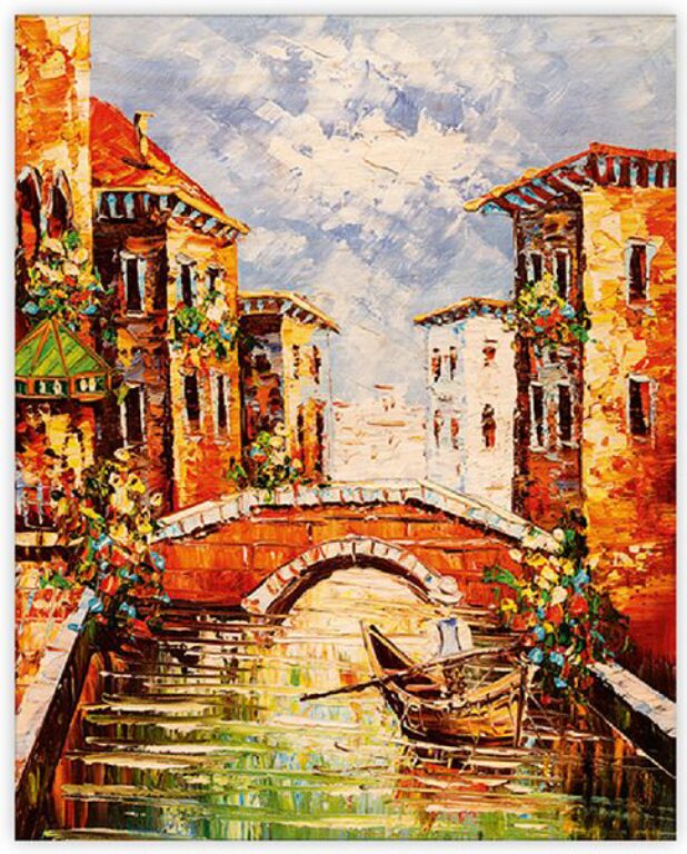 Dřevěný obraz Venezia III.