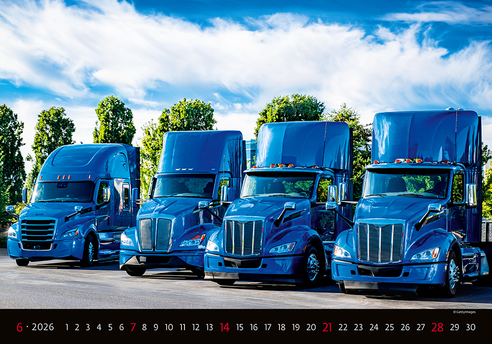 Kalendář Trucks