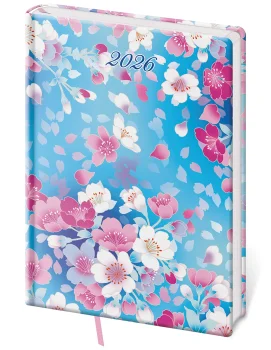 Denní diář A5 Vario Lyra Blossom