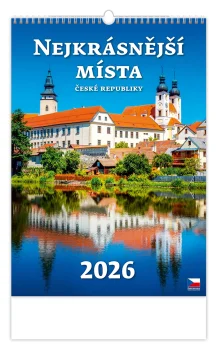 Kalendář Nejkrásnější místa České republiky