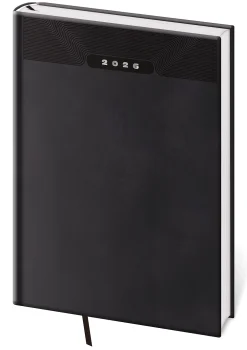 Týdenní diář B5 Print Classic černý