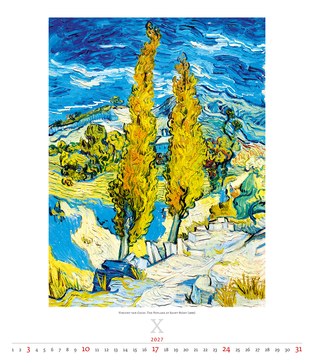 Kalendář Impressionism