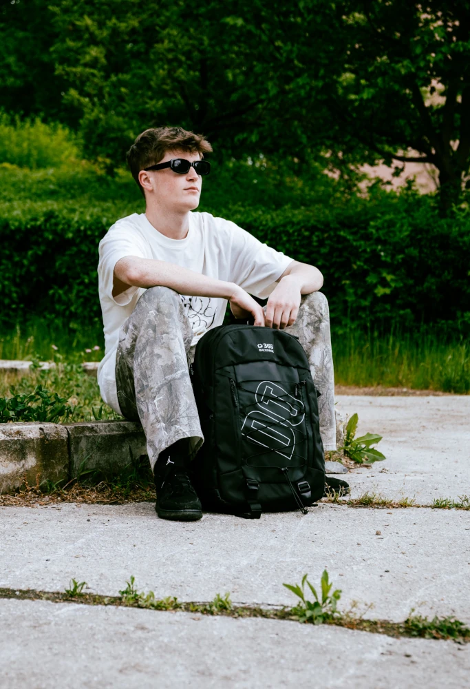 Studentský batoh Flex Black