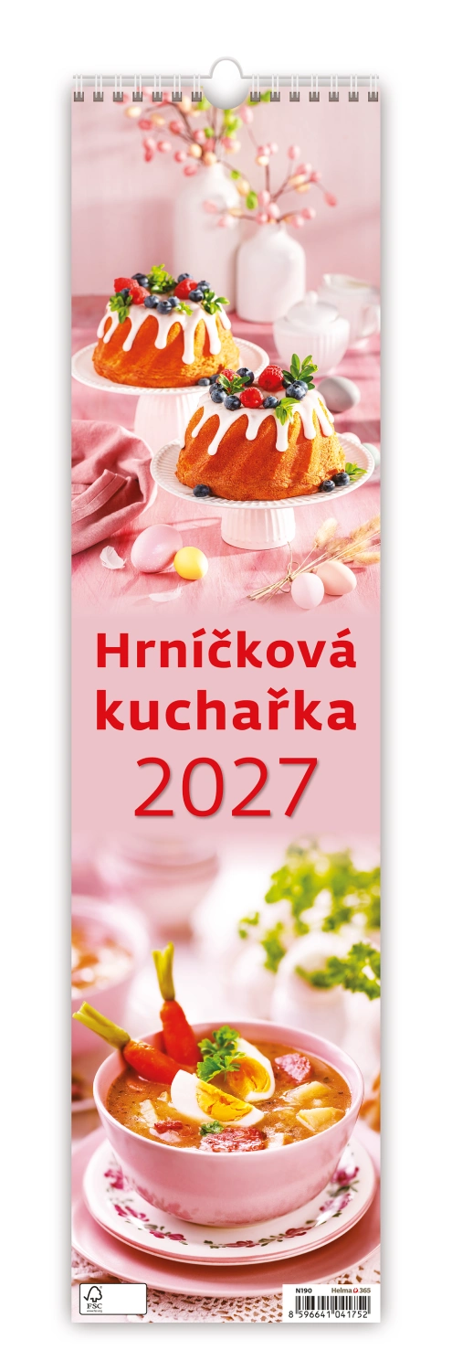 Kalendář Hrníčková kuchařka - vázanka
