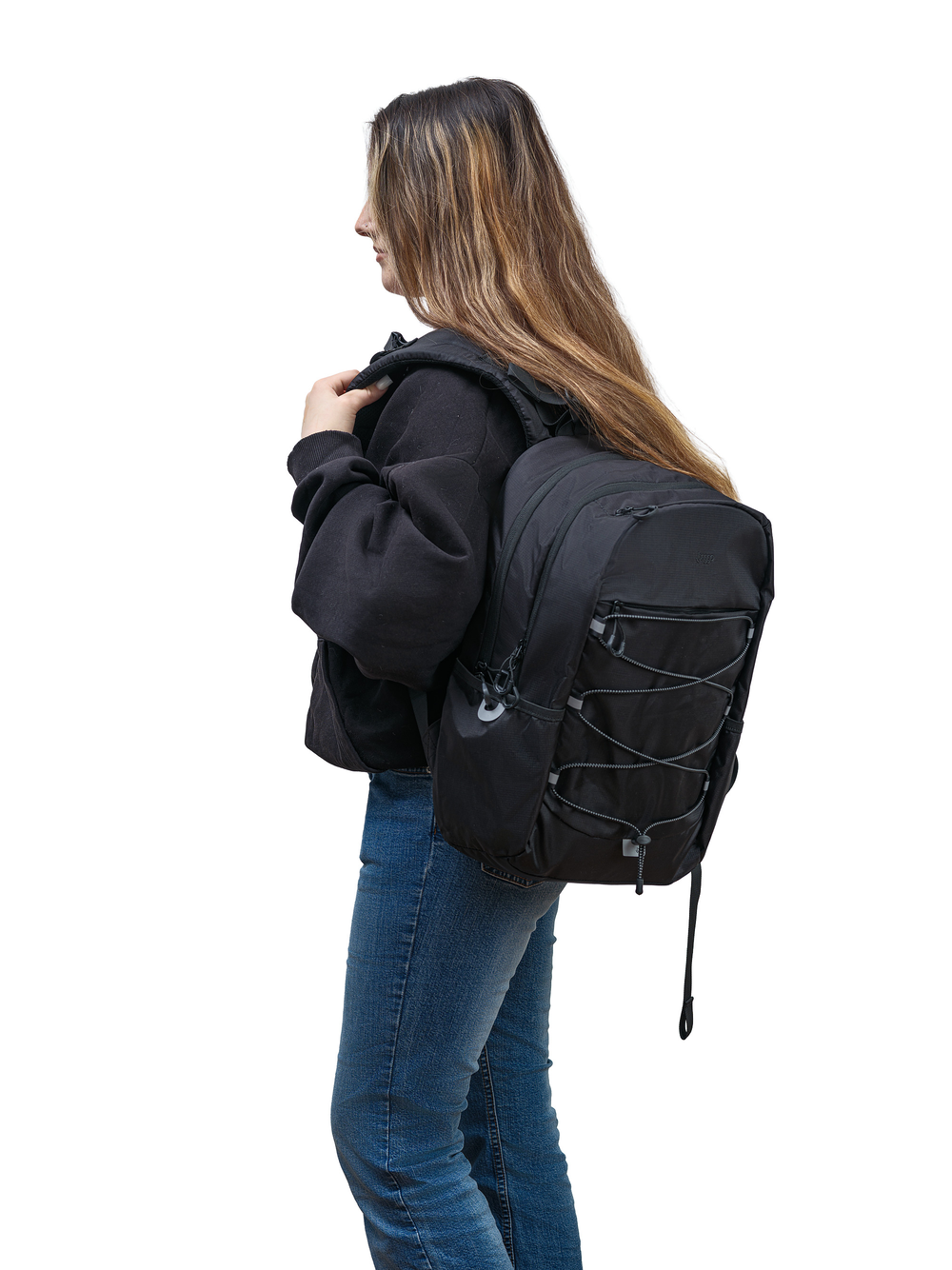 Studentský set Baggo Tweeny Black třídílný