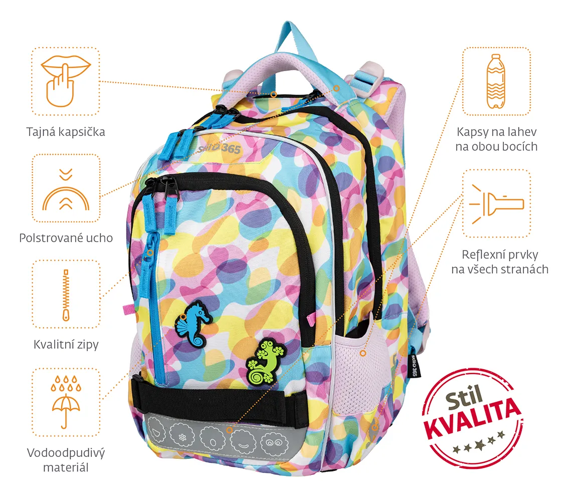 Školní set pětidílný Junior Vibe