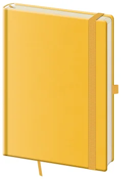 Linkovaný zápisník Print Pop L Yellow