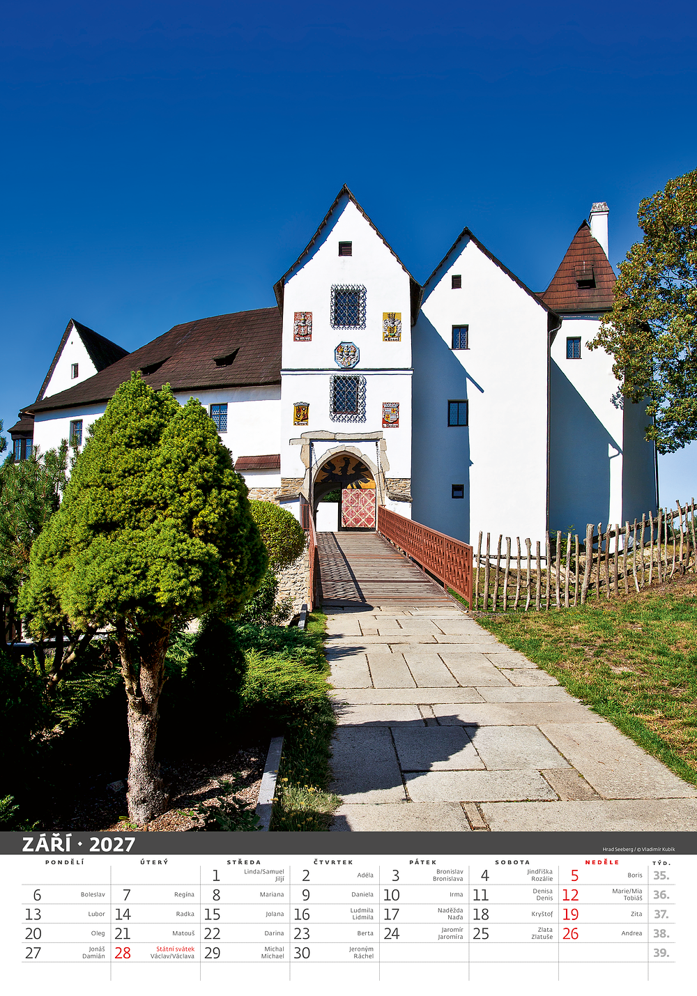 Kalendář Naše hrady a zámky